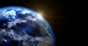 earth seen from space